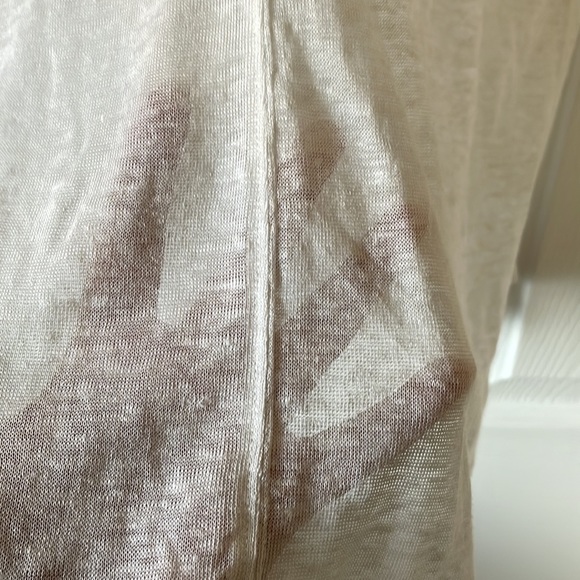 Chaser seamed scoop back linen tank - Picture 3 of 6